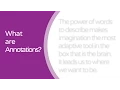 What are Annotations and how are they used