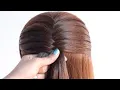 Download Lagu Nice Very easy attractive hairstyle for long hair// Cute hairstyle for ladies/Hair style girl simple