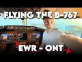 Spend the Day With Me in NYC Then Flying a 6hr Cross Country in the B-767