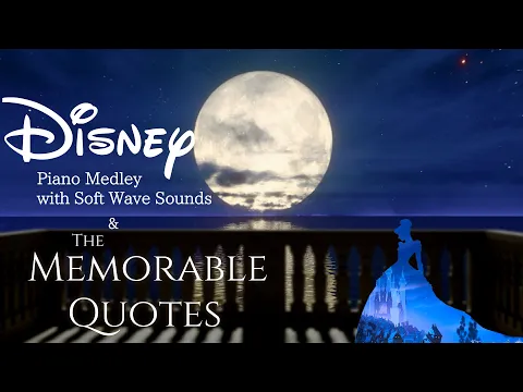 Download MP3 Disney Relaxing Piano Medley with Soft Wave Sounds for Deep Sleep and Soothing(No Mid-Roll Ads)