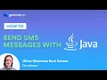 How to send SMS messages with Java through GatewayAPI