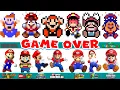Download Lagu Every Super Mario Death animation and Game Over Screen Game and LEGO
