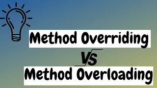 Method Overriding vs Method Overloading