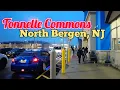 Tonnelle Commons Walk tour inside and outside the shopping plaza North Bergen New Jersey USA