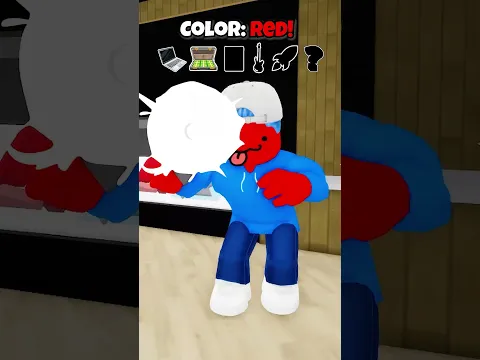 ¡DI MI COLOR EN ROBLOX O SERÉ BANEADO! #shorts