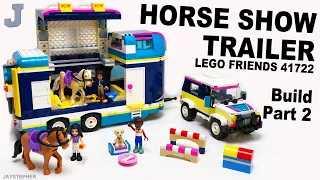 LEGO Friends 2022 Horse Show Trailer 41722  Build 2