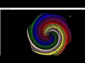 Colorful Benzene in Python Turtle This will satisfy you