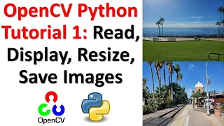 OpenCV Python Tutorial 1 Read Display Resize and Save Images