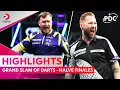 HET REGENT 100+ FINISHES IN BLOEDSTOLLENDE HALVE FINALES!😍🥵| Grand Slam of Darts 2025 | Samenvatting