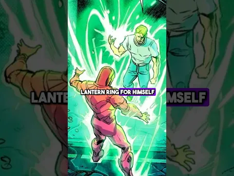 Hal Jordan Steals a Manhunter’s Power to Create a New Lantern Ring