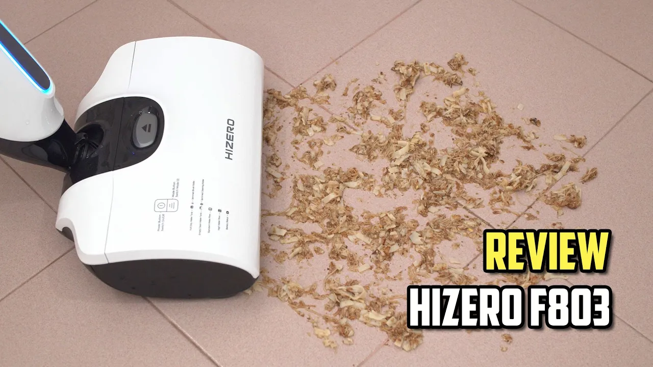 HIZERO F803 All in One Bionic Hard Floor Cleaner Unboxing, Hardware Tour & In-Depth Full Review