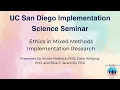 Ethics in Mixed Methods Implementation Research