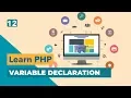 Declaring and using Variables in PHP