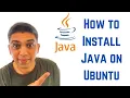 How to Install Java on Ubuntu Java Hello World example on Linux