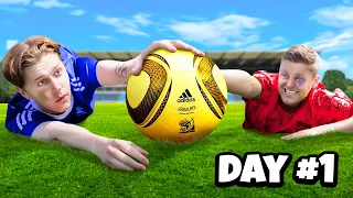 Last To Take Hand Off $1000 Football, Keeps It!