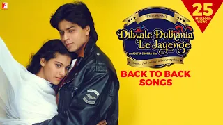 dilwale dulhania le jayenge back to back songs shah rukh khan kajol jatin lalit anand b