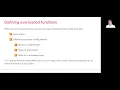 0211 Defining overloaded functions