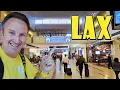 Inside LAX Airport Terminal 2 3 Delta Airlines