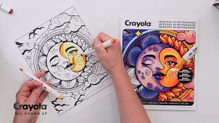 Crayola Alcohol Markers Tips and Techniques: BLENDING TWO COLORS