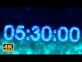 5 Hours 30 Minutes Countdown Timer - Electric 4K
