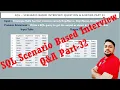 SQL Interview Questions and answers Part 32 SQL Scenario based Interview Question and Answer