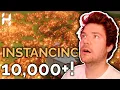 INSTANCED RENDERING in my Game Engine