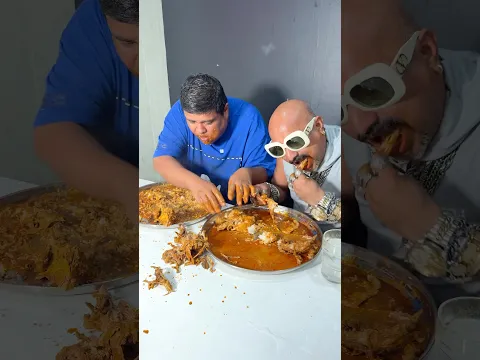 Indian hulk se challenge….😍❤️🍗 #chickenlegpiece #ulhaskamthe #foodchallenge #foodie #food #shorts