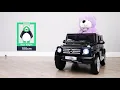 Mercedes G500 Licensed 12v Battery Electric Ride On Car For Kids With Parental Remote Control