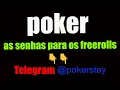 Poker - as senhas para os freerolls