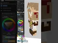 How to create a Minecraft Skin using Planet Minecraft Time Lapse