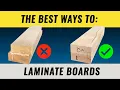 2 Easy Ways to Laminate Wood Glue Selection
