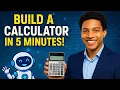 Build a Calculator in Python in 5 Minutes Beginners Python Tutorial No Experience Needed