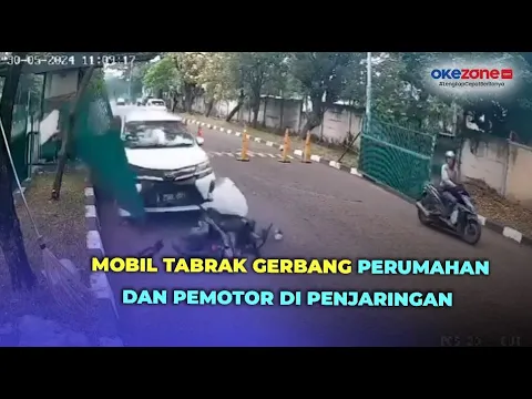 Download MP3 Terekam CCTV, Mobil Tabrak Gerbang Perumahan dan Pengendara Motor hingga Tewas di Penjaringan Jakut