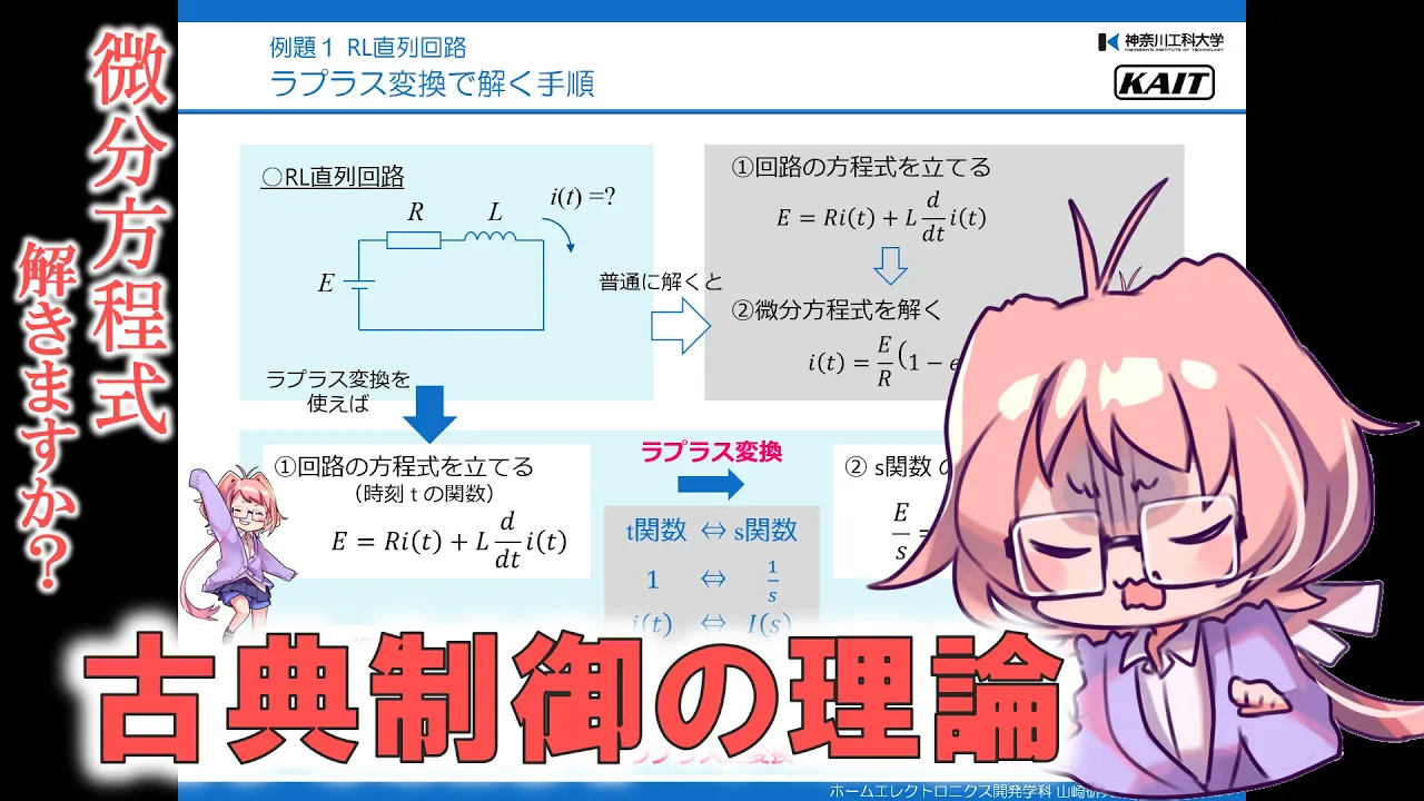 古典制御の理論【ロボット家電と制御 第4回】