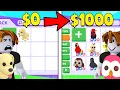 I Spent 0 Beating Adopt Me