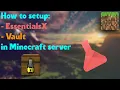 Minecraft Tutorial How to install EssentialsX Vault plguins on Server