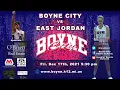 Boyne City vs East Jordan Boys Girls Basketball 12 17 21