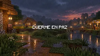 Relajante caminata en la lluvia en Minecraft para dormir😴