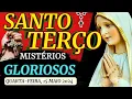 Download Lagu SANTO TERÇO DE HOJE - Quarta-feira (15/05/2024)🌹Mistérios Gloriosos🌹Terço Mariano / Terço de Fátima