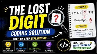 The Lost Digit HackerRank Solution Python Step-by-Step Explanation