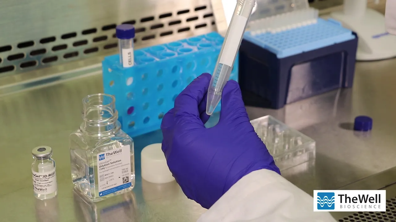 2D Cell Coating with VitroGel® Hydrogel System - Method 2 : TheWell Bioscience