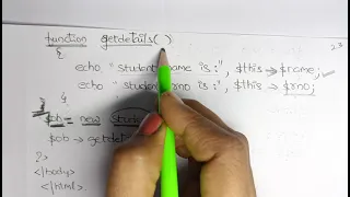 Constructor in PHP btechcsetutorial7264