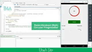 Basic4Android B4A Circular ProgressBar