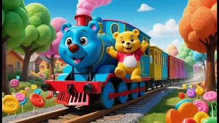 The Lollipop Train That Never Stopped Choo Chooing Fun Nursery Rhyme Kids Songs Sing Along 