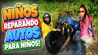 Den arregla Coches para niños! | Cuentos Educativos sobre Coches para niños!