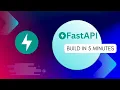 Build Your First FastAPI App in 5 Minutes Python API Tutorial