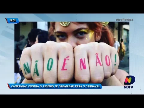 Campanhas contra o assédio se organizam para o Carnaval