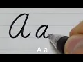 How to write neat and clean cursive handwriting calligraphy