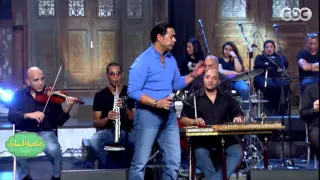  صاحبة السعادة   أغنية ح اتكلم   الفنان مدحت صالح دندنها