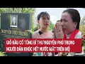 Download Lagu Giỗ đầu cố Tổng Bí thư Nguyễn Phú Trọng, em bé được cố Tổng Bí thư bế khóc hết nước mắt trên mộ